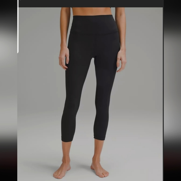 Lululemon Align High Rise Crop 23" in Mango Dream - Picture 2 of 10